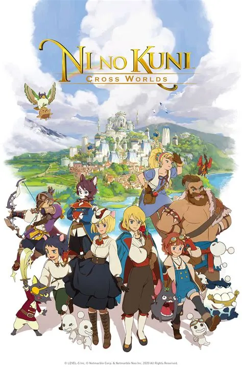 What is the difference between ni no kuni and cross worlds?