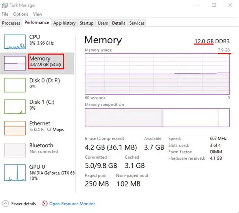 Is i3 8gb ram enough for windows 10?