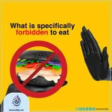 What is forbidden to eat in islam?