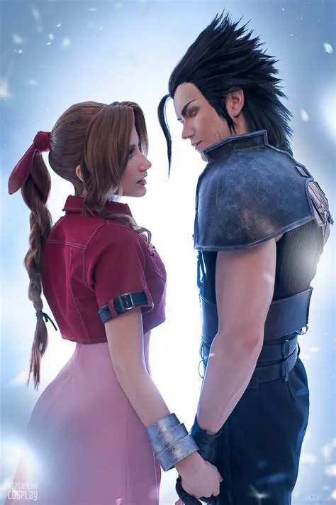 Was aerith in love with zack?