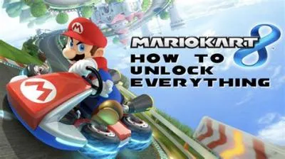 Do you unlock tracks on mario kart 8?