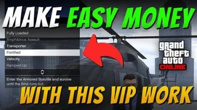 What is the easiest vip work in gta?