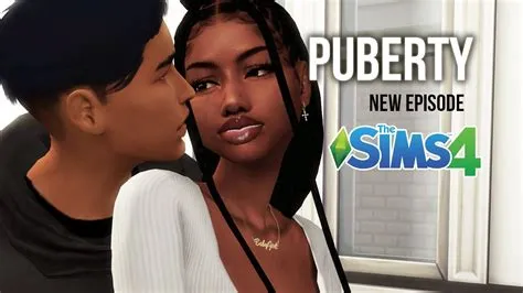 Is there puberty in sims 4?