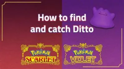 How rare is ditto pokémon scarlet?