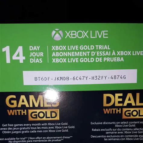 Is xbox live gold account free?