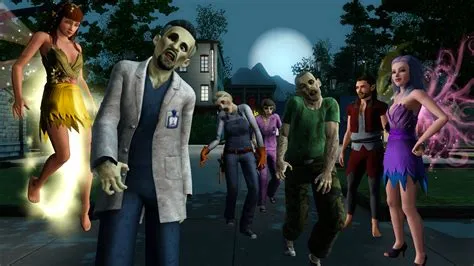 Does sims 3 have zombies?