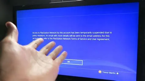 What is the longest suspension on ps4?