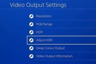 How do i fix hdr on my playstation?