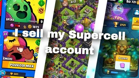 Does supercell allow account selling?