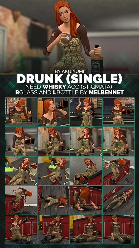 Can sims in the sims 4 get drunk?