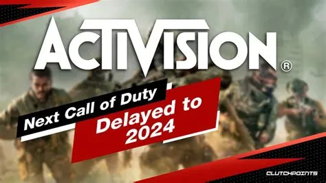 Why is call of duty delayed?