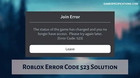 What is error 0005 on roblox?