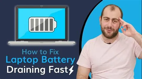 What makes battery drain fast?