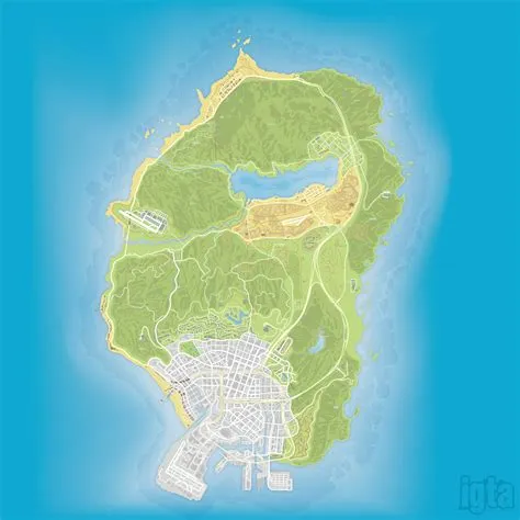 Which gta map is big?