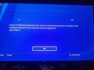 Can a ps4 account be permanently banned?