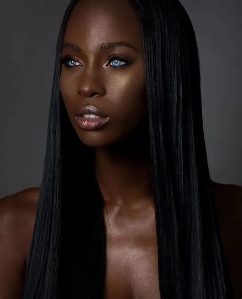 Why is dark skin so shiny?