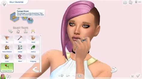 What traits are in sims 4 script mods?