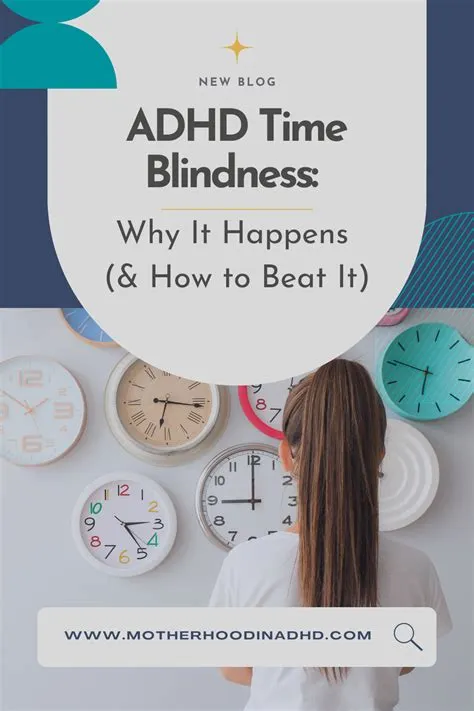 What is adhd time blindness?