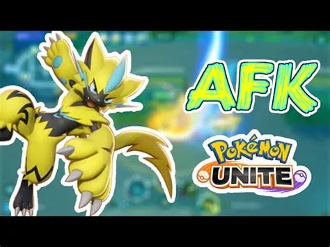 What is afk in pokemon unite?