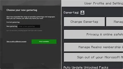 How do i change my account on minecraft?