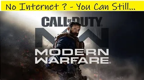 Can cod be offline?