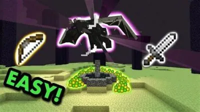 What is the easiest way to kill ender dragon?