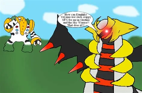 Why is giratina angry?