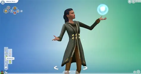 How does the moon affect spellcasters sims 4?