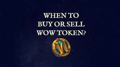 Can you sell wow tokens?