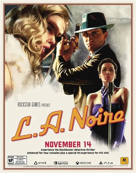 What movie inspired l.a. noire?