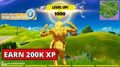 How many levels is 200k xp in fortnite?