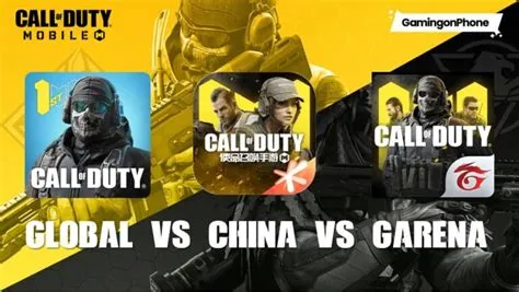 What is the difference between garena cod and cod?