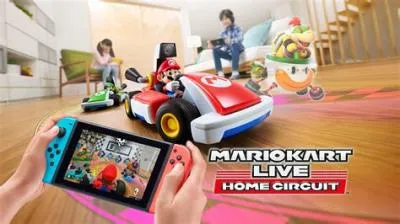 Does mario kart live home circuit come with a switch?