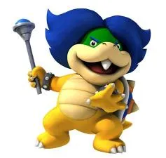 Which koopaling has blue hair?