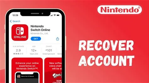 How do i recover my nintendo eshop account?