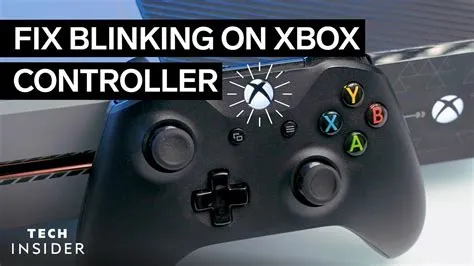 Why does my xbox controller turn on blinks then turns off?