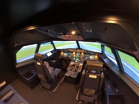 How much is a full motion flight simulator?