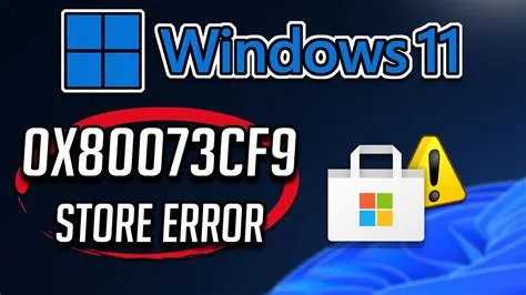 What is xbox install error 0x80073cf9?