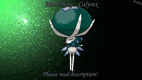 Is calyrex shiny lock?