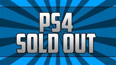 Are playstation 5s still sold out?