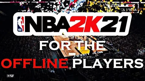 Can you play nba 2k offline?