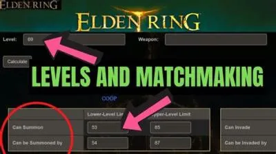 How does elden ring online matchmaking work?