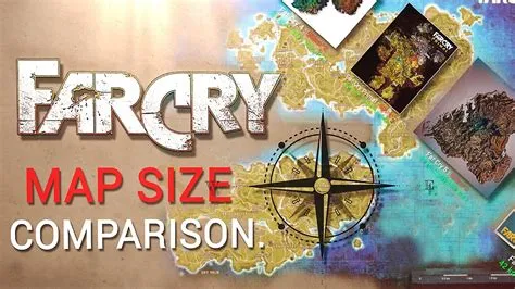 What is the biggest far cry map?