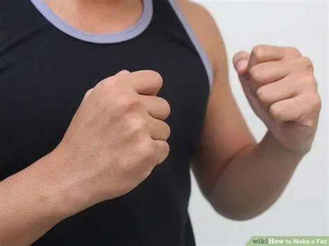 Why does it hurt to make a fist?