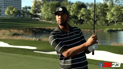 Can you play with real golfers in 2k23?