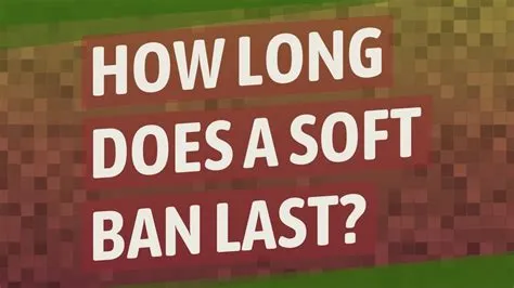 How long does a spoofing soft ban last?