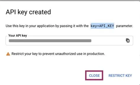 Are api keys free?