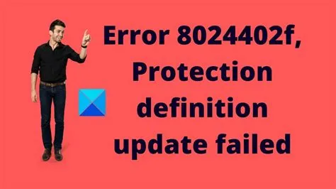 What is error 80024402f?