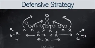 What are the 2 main defensive strategies?