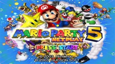 Can 8 people play mario party online?